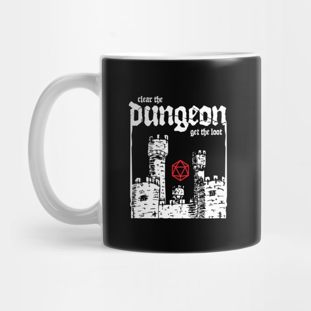 Clear The Dungeon Get The Loot by DnlDesigns